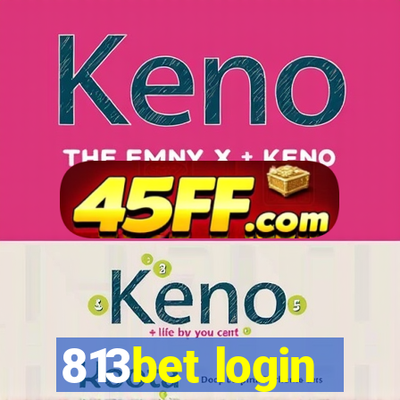 813bet login